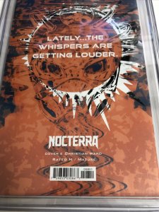 Nocterra  (2022) # 8 (CGC 9.8 SS) Signed Tony Daniels * Variant * Image Universe