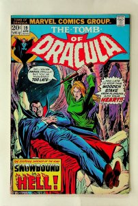 Tomb of Dracula #19 (Apr 1974, Marvel) - Good