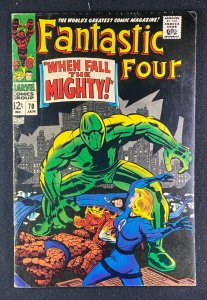 Fantastic Four (1961) #70 VG+ (4.5) Jack Kirby