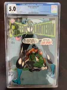 Green Lantern #74 - CGC 5.0 - Sinestro!