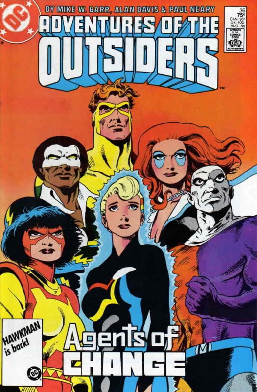 Adventures of the Outsiders, The #36 FN; DC | save on shipping - details inside