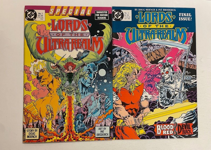 7 The Lord of the Ultra-Realm DC Comics # 1 2 3 4 5 6 Special # 1    51 NO9