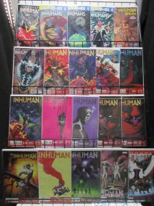 Inhumans 2014-15 Marvel Lot 36Diff Uncanny + Inhuman Blackbolt to Karnak to Hive