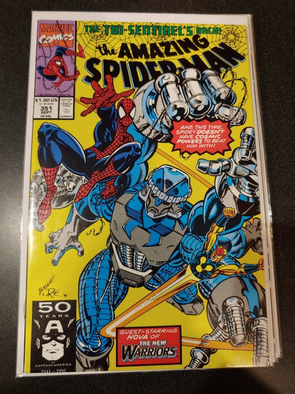 AMAZING SPIDERMAN #351 VF/NM MARVEL CLASSIC MODERN