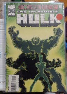 incredible hulk  # 439  1995 marvel EDGE  disney GHOSTS OF THE FUTURE 4 MAESTRO