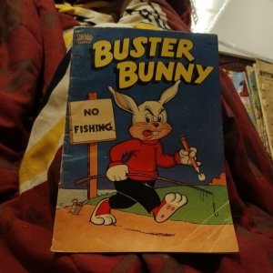 Buster Bunny No.10 1951 STANDARD COMICS Golden Age funny animal cartoon kids