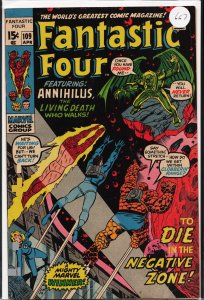Fantastic Four #109 (1971) Fantastic Four