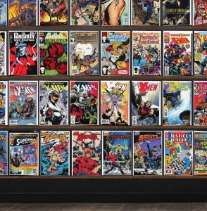 Huge Lot 150+ Comics with The Uncanny X-Men, Badger & More!