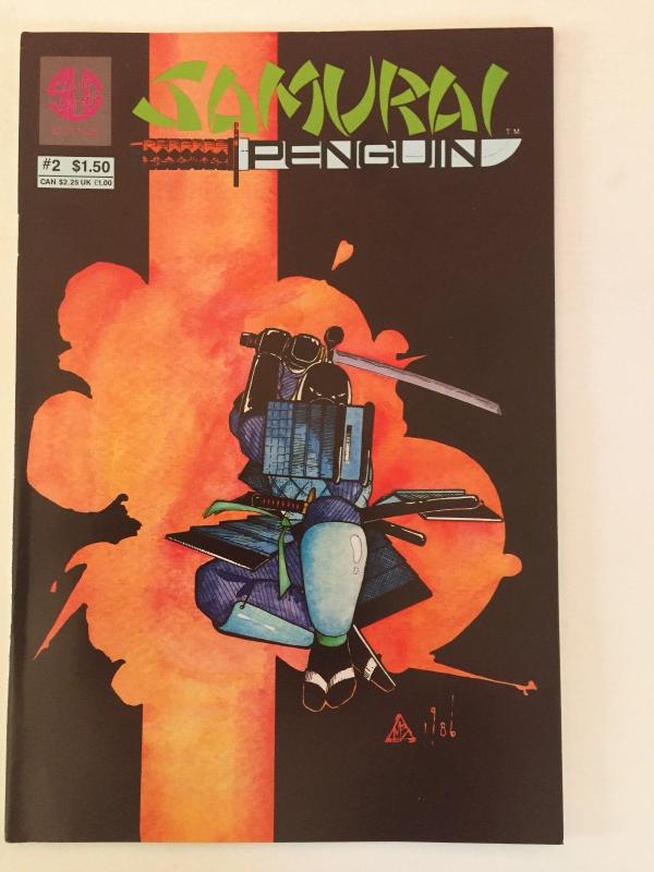 SAMURI PENGUIN V1 #'s 1 & 2 1986  SMALL PRINT RUN