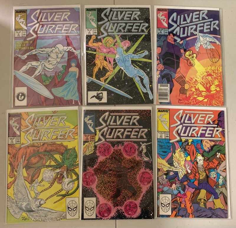 Silver Surfer comic lot #2-100 (2nd series) 36 diff 8.0 (1987-95)