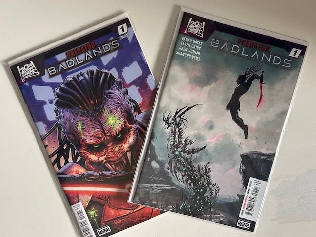 LOT 2 cover variants Predator: Badlands (2026) #1