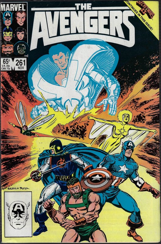 Avengers #261 (Marvel, 1985) VF-