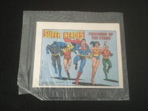 SUPER-HEROES: PRISONER OF THE STARS Sealed Mini-Comic, DC, 1979