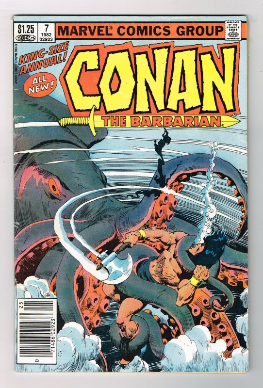 Conan the Barbarian Annual #7 (1982)