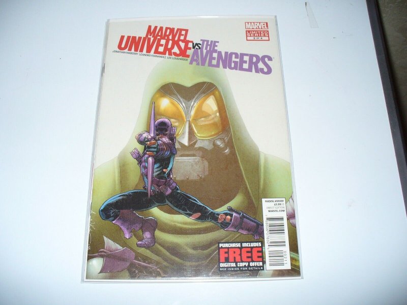 MARVEL UNIVERSE VS. THE AVENGERS (2012 Series) #1 & 2 Comics Book Bagged