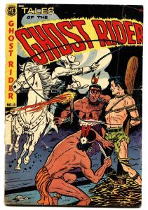 Ghost Rider #13 1953-ME-bondage-torture-western horror G