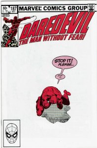 Daredevil #187 Frank Miller NM