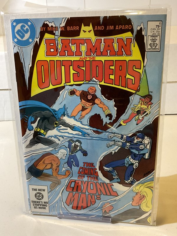 Batman and the Outsiders #6  1984  9.0 (our highest grade)