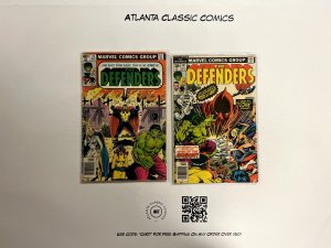 2 The Defenders Marvel Comic Books# 40 75 Avengers Spiderman Hulk Thor 20 JS11