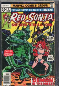 Red Sonja #2 (1977) Red Sonja