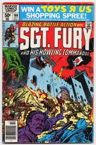 Sgt. Fury and His Howling Commandos #160 (1980) Sgt. Fury