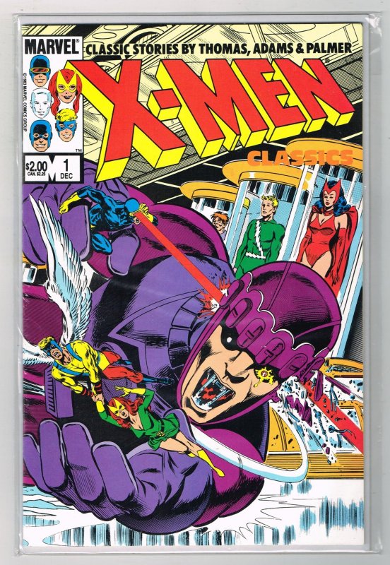 X-Men #1  (1983) Classic Stories by Neal Adams  Thomas  Palmer  Marvel Comic