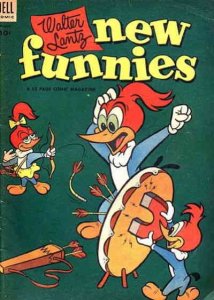 New Funnies (Walter Lantz ) #205 FN ; Dell