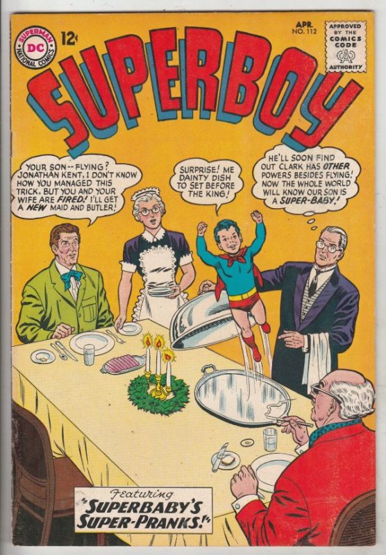 Superboy #112 (Apr-64) VF/NM+ High-Grade Superboy