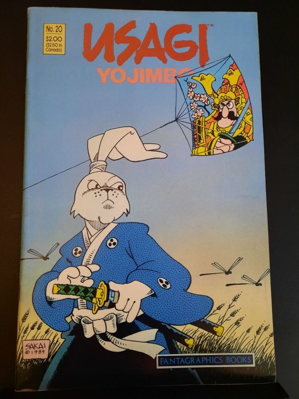 Usagi Yojimbo #20 1990 Fantagraphics Stan Sakai Jim Lawson HIGHER GRADE 