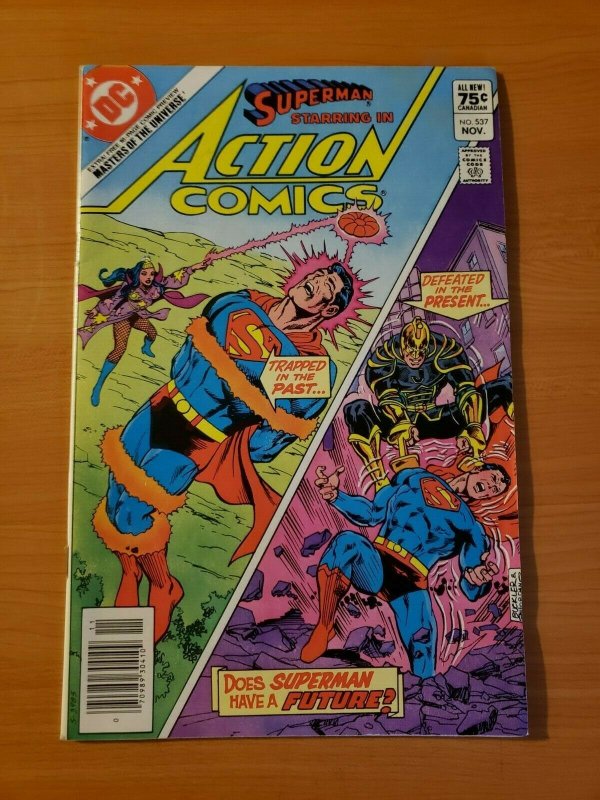 Action Comics #537 Newsstand Edition ~ NEAR MINT NM ~ 1982 DC Comics