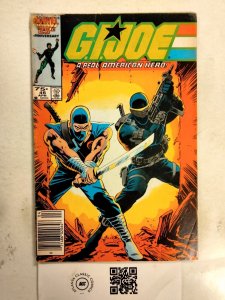 GI Joe A Real American Hero #46 FN+ Marvel Comics comic book 23 JW39