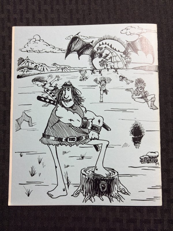 1987 IT'S A FANZINE Comics Fanzine #27 FN+ 6.5 Blue Devil Cover / Groo