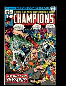 Lot of 6 The Champions Marvel Comic Books #2 3 4 5 6 7 GK18