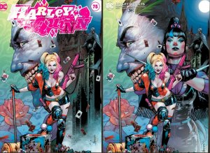 ? Harley Quinn #75 Anacleto Minimal & Trade Dress Punchline Batman 92  Pre Sale