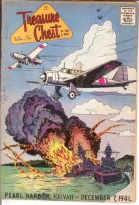 TREASURE CHEST V19# 7 Red Victim GOOD 1963 COMICS BOOK 