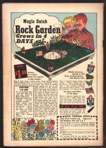 Durango Kid #21 1953-Skull horror splash panel-Fred Guardineer-circus horror sto