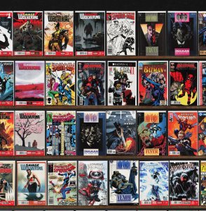 Huge Lot 150+ Comics with Savage Wolverine, The Spectacular Spider-Man & More!