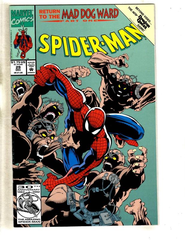 Lot Of 10 Spider-Man Marvel Comic Books # 21 22 23 24 25 26 27 28 29 30 CR58