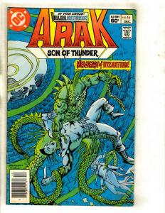 12 Arak Son of Thunder DC Comics # 7 8 9 12 13 14 16 17 18 19 21 22 WS12 