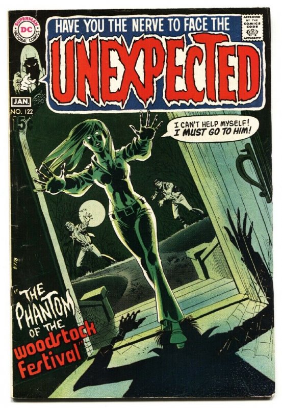 UNEXPECTED #122-DC HORROR- COMIC BOOK 1970 FN