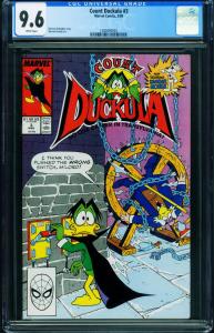 Count Duckula #3 CGC 9.6 First appearance of DANGER MOUSE- 1280493002