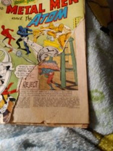 DC The Brave And The Bold Metal Men And The Atom September 1964 #55 silver age