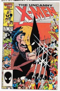 The Uncanny X-Men #211 (1986) X-Men [Key Issue]