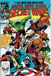 Marvel Super Heroes SECRET WARS #1, 9.4 or Better (4)