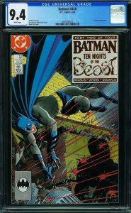 Batman #418 (1988) CGC 9.4 NM