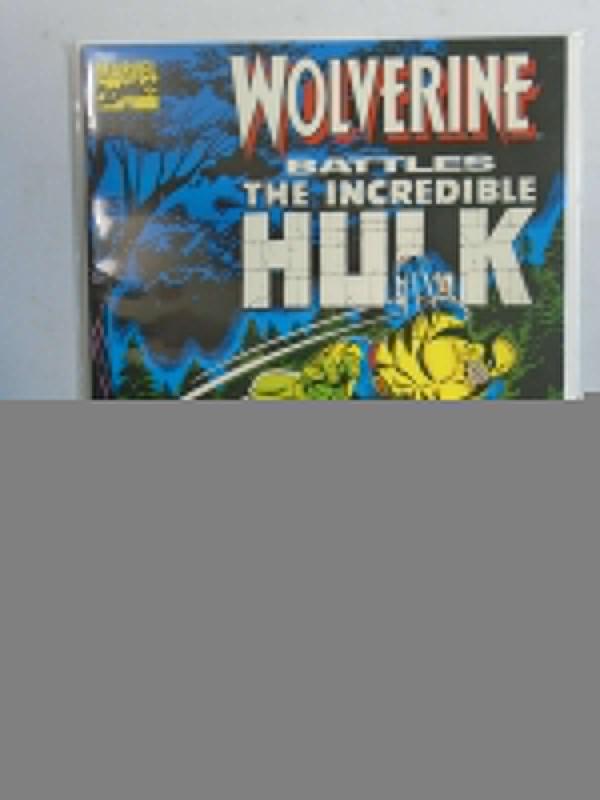 Wolverine Battles the Hulk #1 (1989 1st Print) 6.0/FN