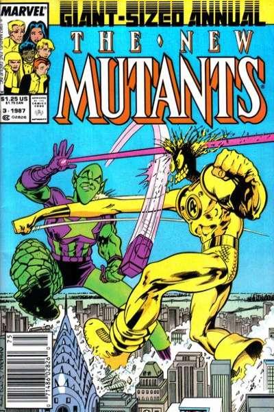 New Mutants (1983 series) Annual #3, VF- (Stock photo)