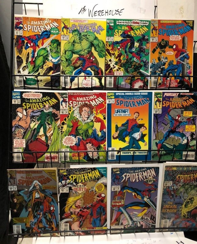 SPIDERMAN 350-399 (1991-1995) great survey of the early 90s 