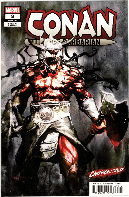 Conan the Barbarian #8 Sienkiewicz Cover (2019)