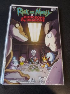 Rick and Morty vs Dungeons & Dragons #1 Variant Cover CJ Cannon Scorpion Comics